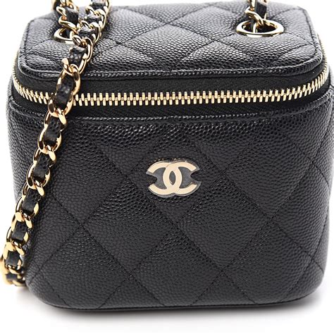 chanel small vanity with chain|chanel handbags with chain straps.